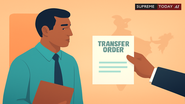 Can Government Employees Legally Challenge Transfer Orders After Completing Tenure?
