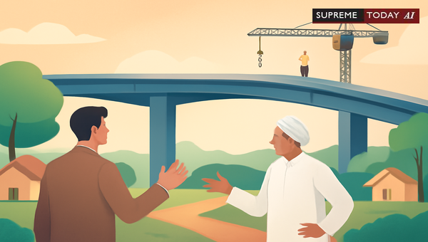 Does Government Flyover Construction in Rural Areas Mandate Village Panchayat Consultation?