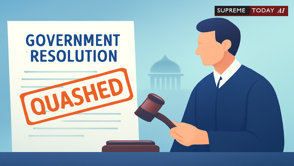 Can the Government Arbitrarily Override Its Own Existing Resolutions without Judicial Process?