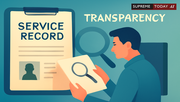 Government Servant Service Record Disclosure: RTI Provisions and Judicial Privacy Standards