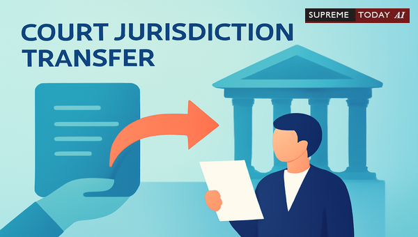 Impact of Government Jurisdiction Notifications on Pending Civil Suits