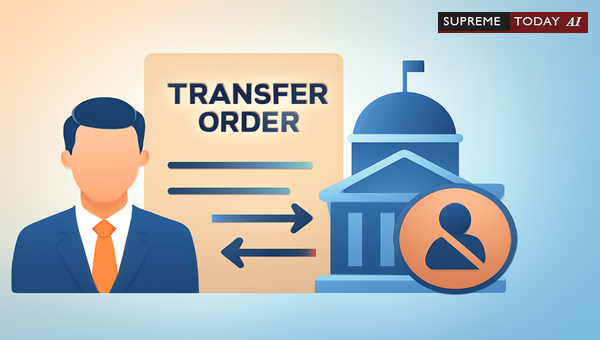 Do Government Transfer Orders Require Explicit Administrative Reasons for Validity?