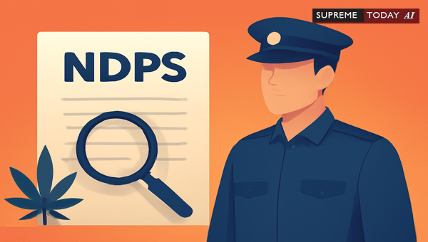 Grade SI Authority in NDPS Crimes: Legal Competency Requirements and Procedural Safeguards