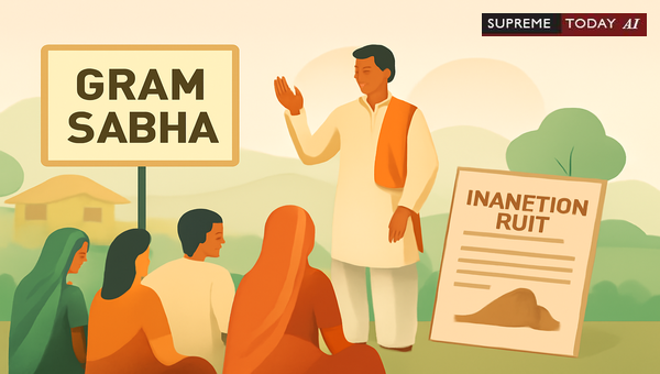 Can Gram Sabhas File Injunction Suits Against Illegal Land Encroachment Under U.P. Revenue Law?