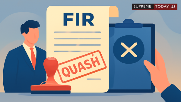 5 Legal Grounds Under Section 482 CrPC for Quashing a Criminal FIR in India