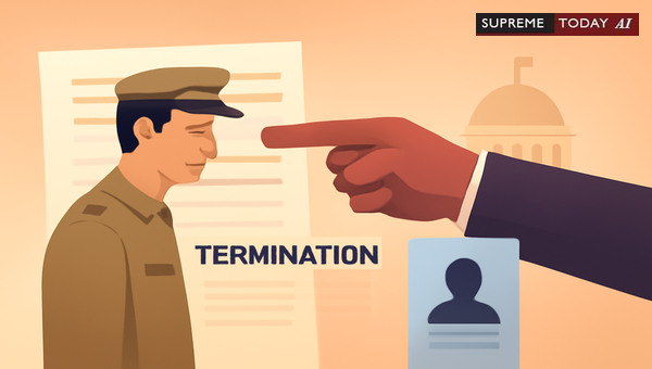 Group A Officer Termination Under Rule 5: Requirement of Presidential Approval and Article 311 Compliance