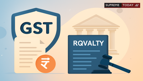 GST Applicability on Royalty Payments: Analyzing Supply of Services and Receiver Liability