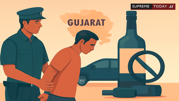 Judicial Grounds for Arrest Under the Gujarat Prohibition Act and Public Order Nexus