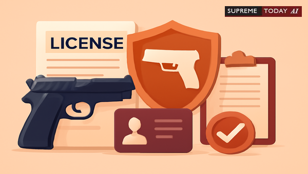 Legal Framework for Gun License Issuance and Cancellation Under the Arms Act 1959 in India