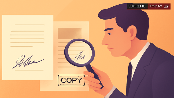 Court Admissibility of Signatures on Photocopies for Handwriting Expert Analysis