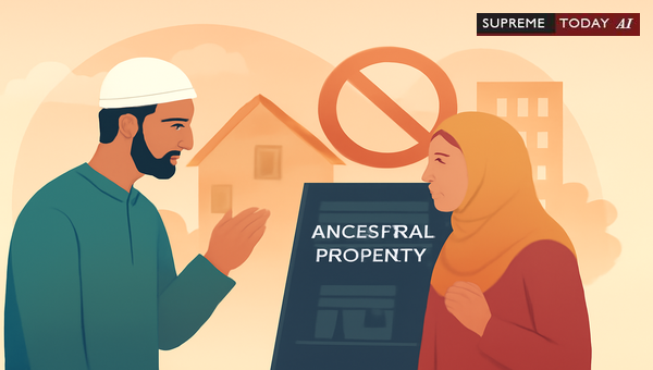 Can Heirs Block the Sale of Ancestral Property Under Muslim Personal Law Principles?