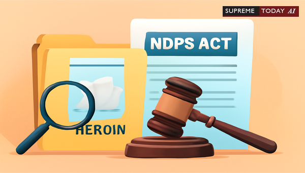 Sentencing Standards and Procedural Compliance in Heroin Trafficking Cases Under the NDPS Act