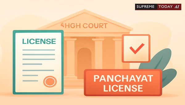 High Court Intervention in Panchayat License Time Extensions: Statutory vs Discretionary Relief