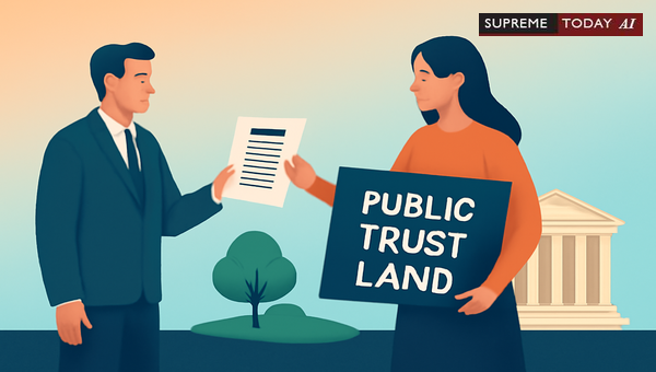 Can High Courts Directly Sanction Sale of Public Trust Land? Legal Position Clarified