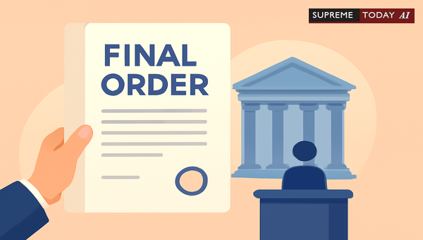 High Court Directives to Executing Courts for Final Orders and Registrar Reporting