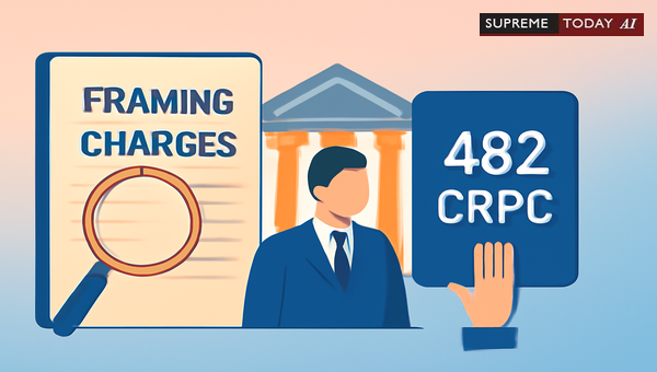 High Court Intervention Under Section 482 CrPC After Framing of Charges: Legal Boundaries Defined