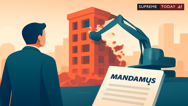 When High Courts Issue Mandamus Writs in Municipal Demolition Orders and Disputes