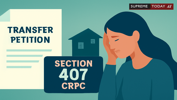 Transferring Domestic Violence Cases in High Courts: Jurisdiction, Procedure, and Case Laws