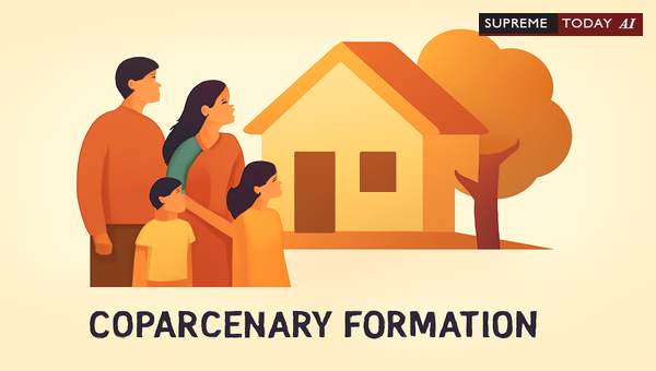 Formation and Acquisition of Coparcenary Rights in Hindu Ancestral Property
