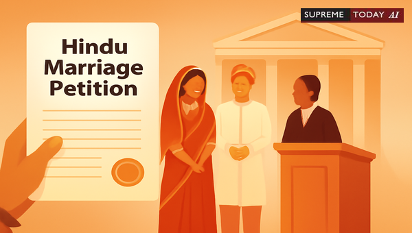 Hindu Marriage Petition Filing Jurisdiction and Transfer Provisions Under Section 24 CPC