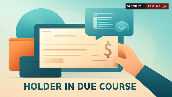 Holder vs Holder in Due Course Under Sections 8 and 9 of the Negotiable Instruments Act