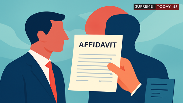 When Hostile Affidavits Justify Discharge in Section 353 IPC Assault Cases