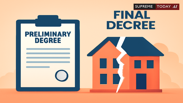 Does Omitting a Family Home from a Preliminary Partition Decree Invalidate Final Division?