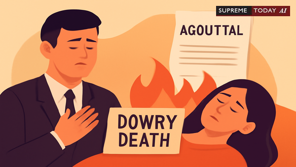 Husband Acquitted in Wife Burn Death Case: Legal Standards for Evidence and Dowry Liability