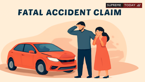 When a Husband Driving in a Fatal Car Accident Can Claim Motor Compensation for Wife's Death