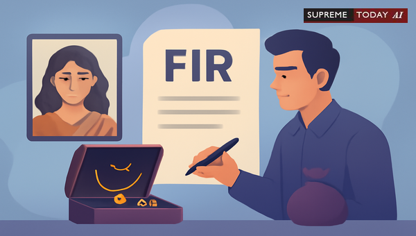 Can Husbands Legally File FIRs Against Spouses for Theft of Non-Stridhan Property