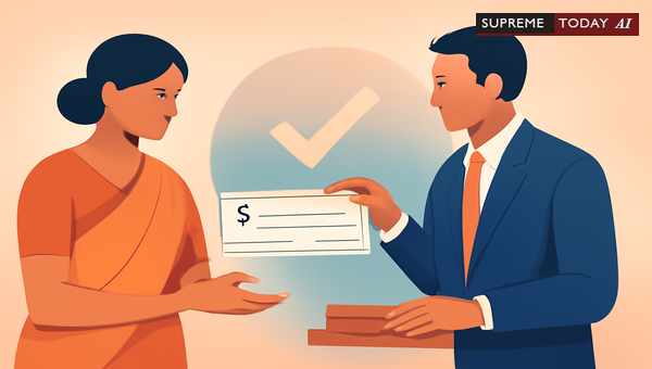 Unauthorized Transfer of Wife’s Cheque by Husband: Enforceability and Legal Validity