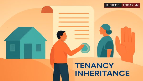 Can Brother Claim Tenancy Share if Protected Tenant's Heirs Alive?