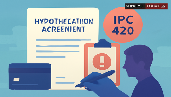 Hypothecation Agreement Breach: When It Does Not Constitute Cheating Under IPC 420