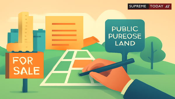 Illegal Conversion of Reserved Public Purpose Land into Saleable Real Estate Plots