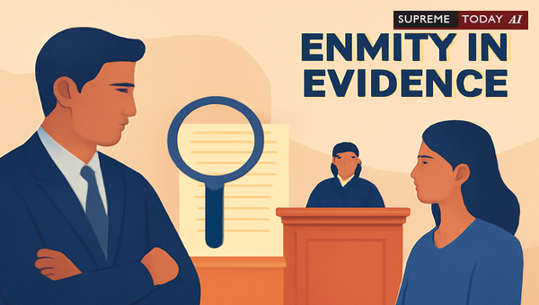 Impact of Alleged Enmity on Evidence Appreciation and Witness Credibility in Indian Courts