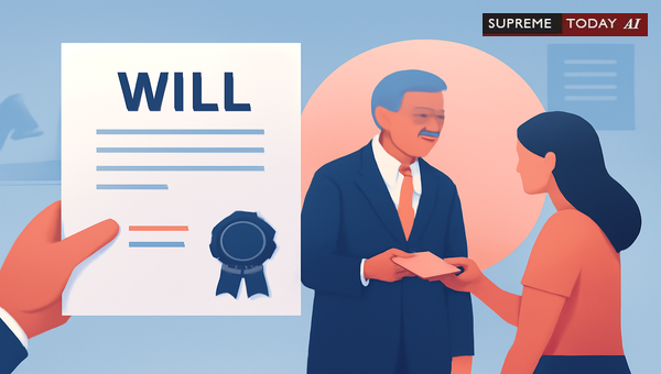 Impact of Immediate Beneficiary Handover on Will Validity and Evidentiary Requirements