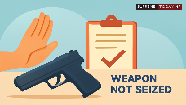 Impact of Non-Seizure of Weapons on Criminal Prosecution Evidence in Indian Courts