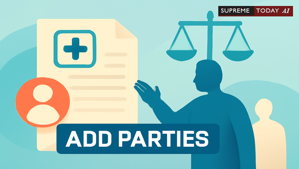Impleading Non-Parties in Interlocutory Applications Under Order 1 Rule 10 CPC