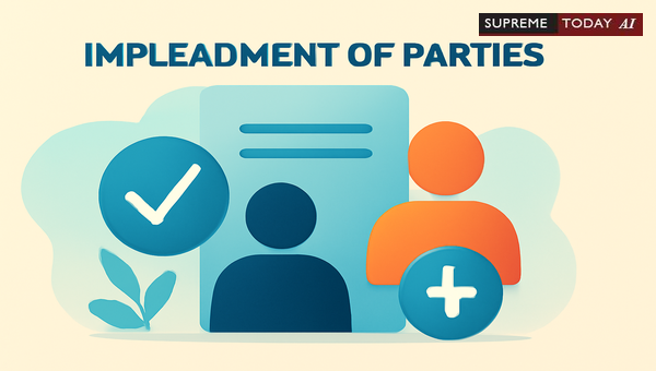 Impleading Parties with Extinguished Rights: When Courts Deny Joinder After Three Decades
