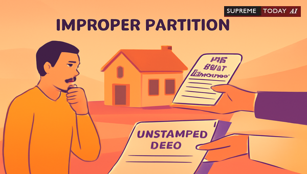Improper Partition of Joint Family Property: Consequences and Validity Under Indian Law