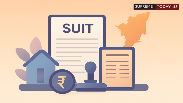 Guideline Value Not Required for Inam Land Suit Numbering Under Court Fee Regulations