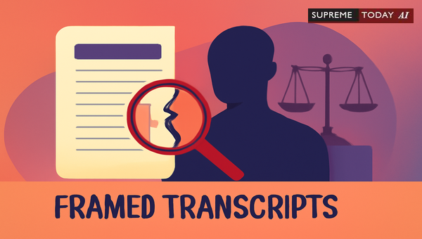 Incomplete or Altered Electronic Transcripts as Grounds for Inadmissibility in Legal Proceedings