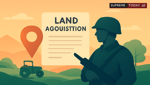 Indian Army Land Acquisition Procedures in Mizoram: Constitutional Safeguards and Judicial Precedents