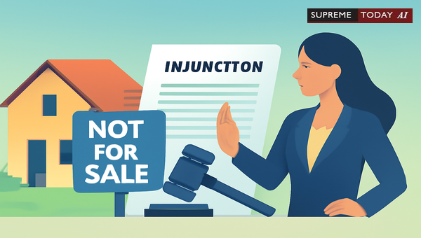 Injunctions on Non-Sale Property: CPC Order 39 Rules 1 & 2 Limitations