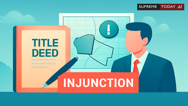 Granting Injunctions in Property Disputes Despite Survey Number Discrepancies in Title Deeds