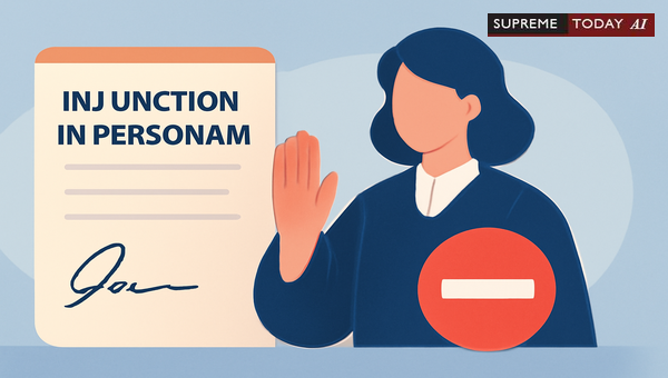 Is Injunction a Remedy in Personam? Judicial Principles and Enforceability Limits