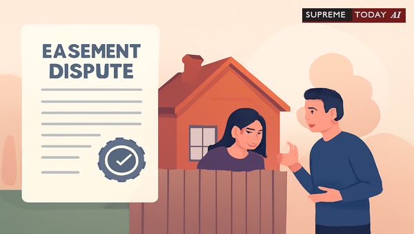 Maintaining Injunction Suits in Easement Disputes Without Declaration of Title