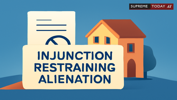 Restraining Property Alienation: Legal Principles and Court Remedies under Indian Property Law