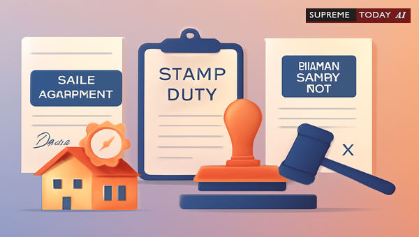 Injunctive Relief in Specific Performance Suits: Can Courts Stay Unstamped Sale Agreements?