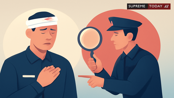 Does an Injured Investigating Officer Invalidate a Criminal Investigation? Legal Status